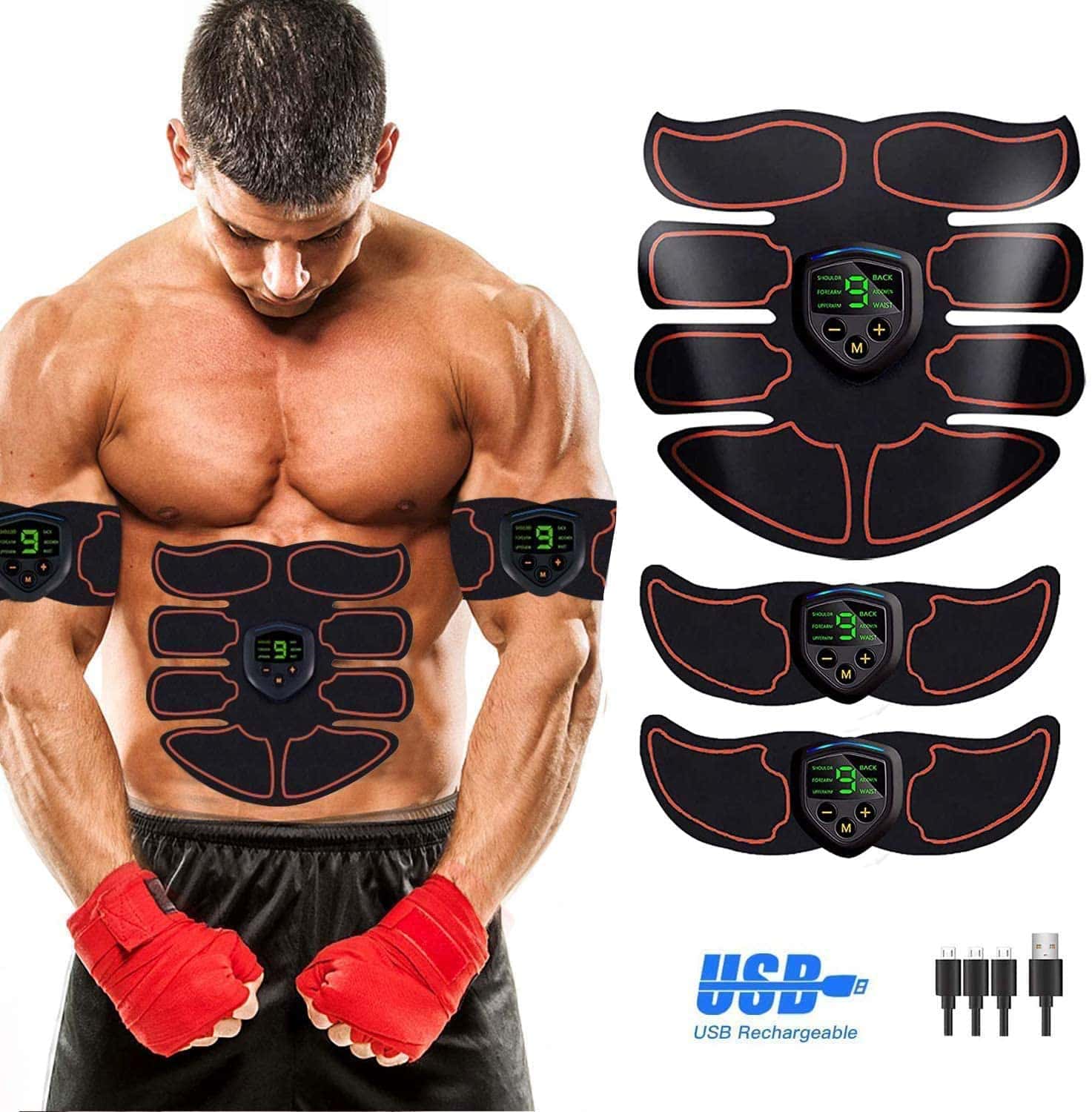 The Best Ab Stimulator Muscle Toning Abs Workout Abdominal Core Training Belt 